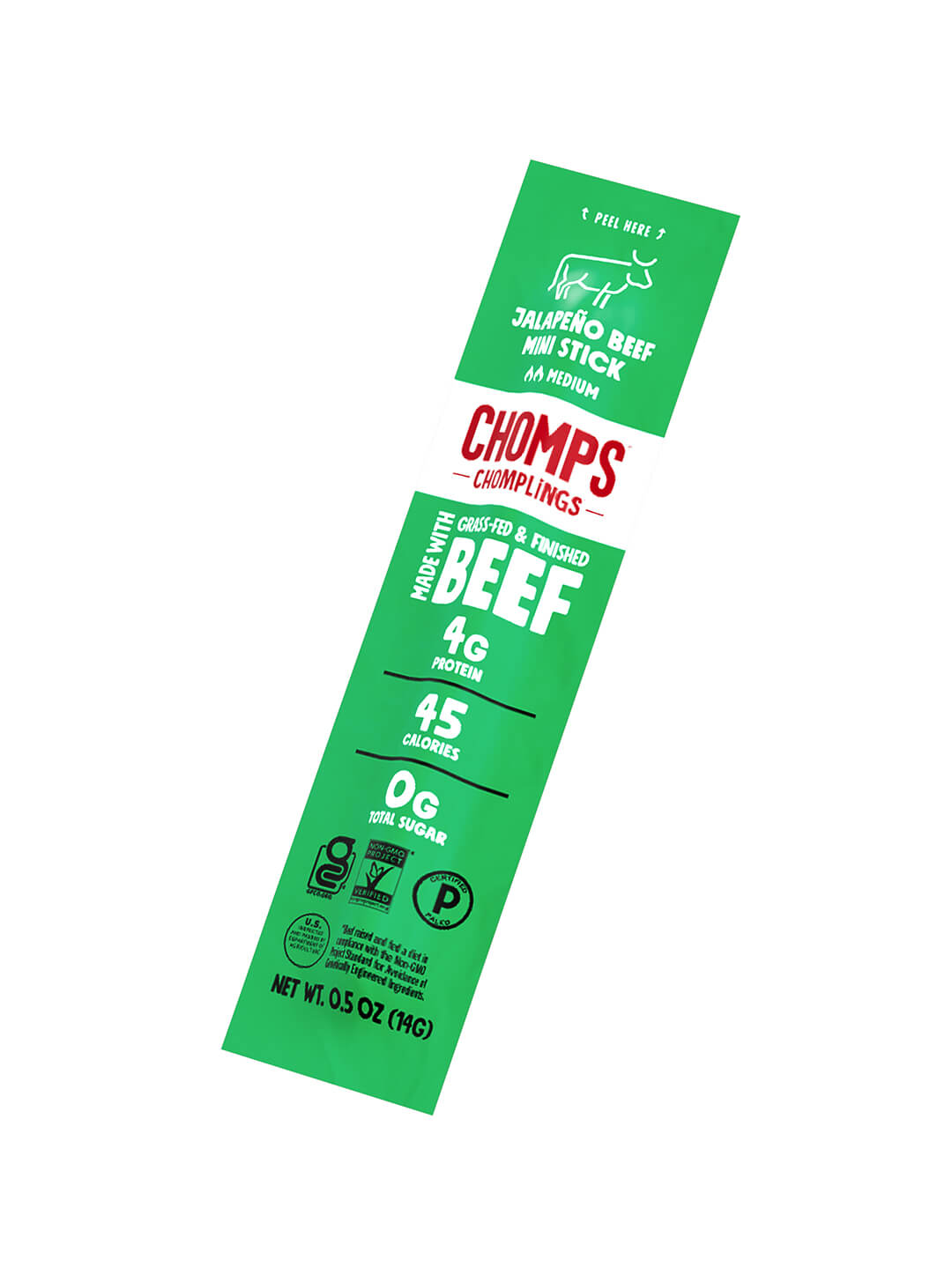 Alternative view of 6 ct. Jalapeno Beef Chomplings