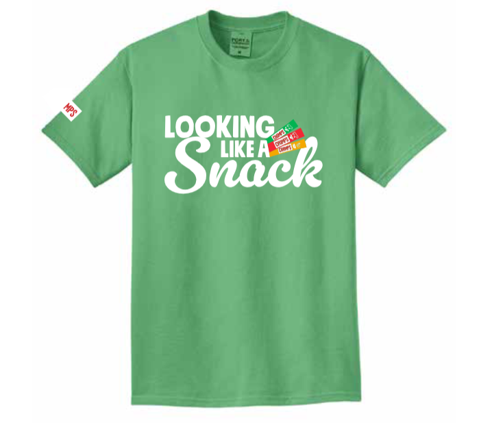 Chomps Green T‑Shirt - Lookin' like a Snack