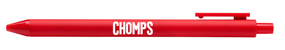 Chomps Retail Team Pen Red