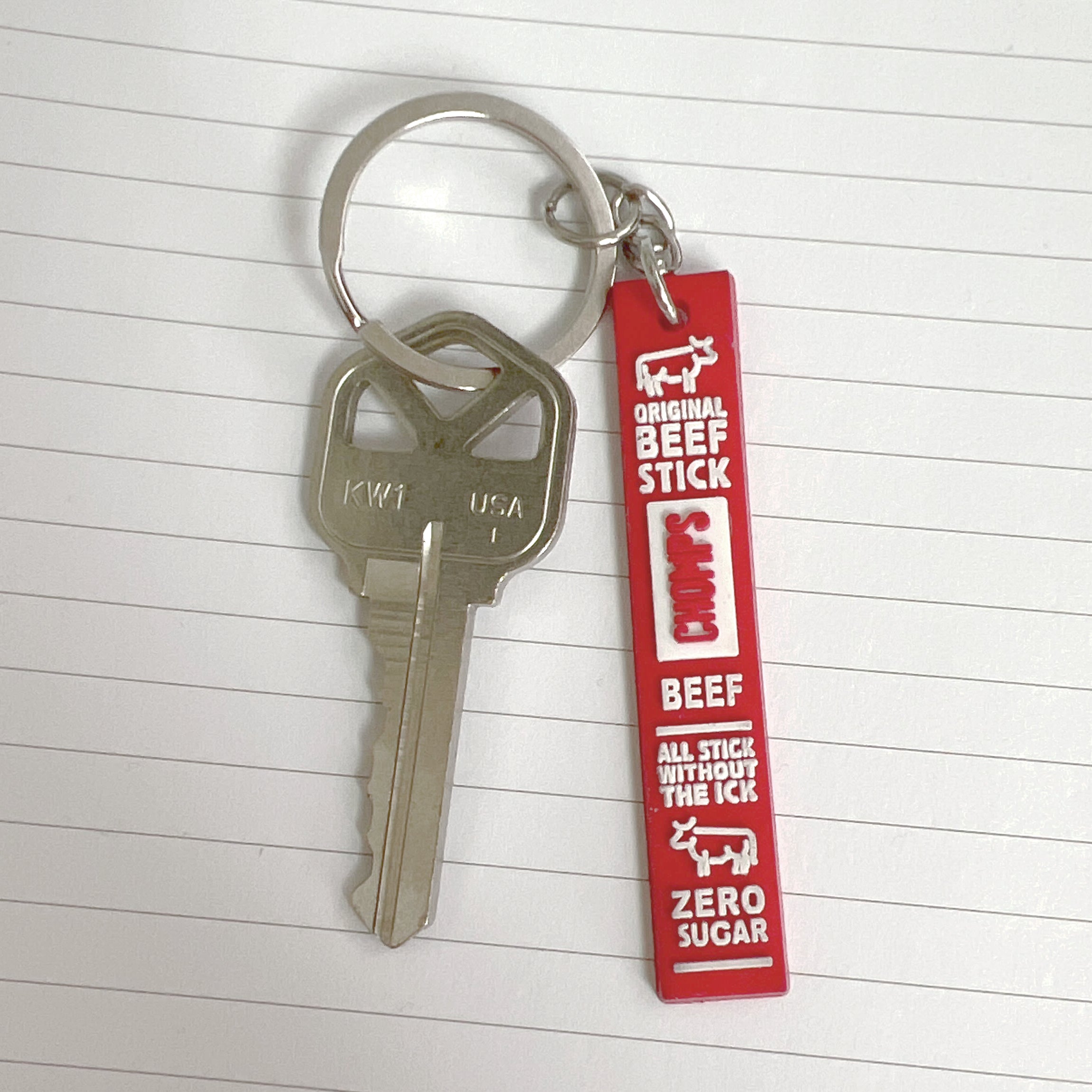 Alternative view of Chomps Keychains