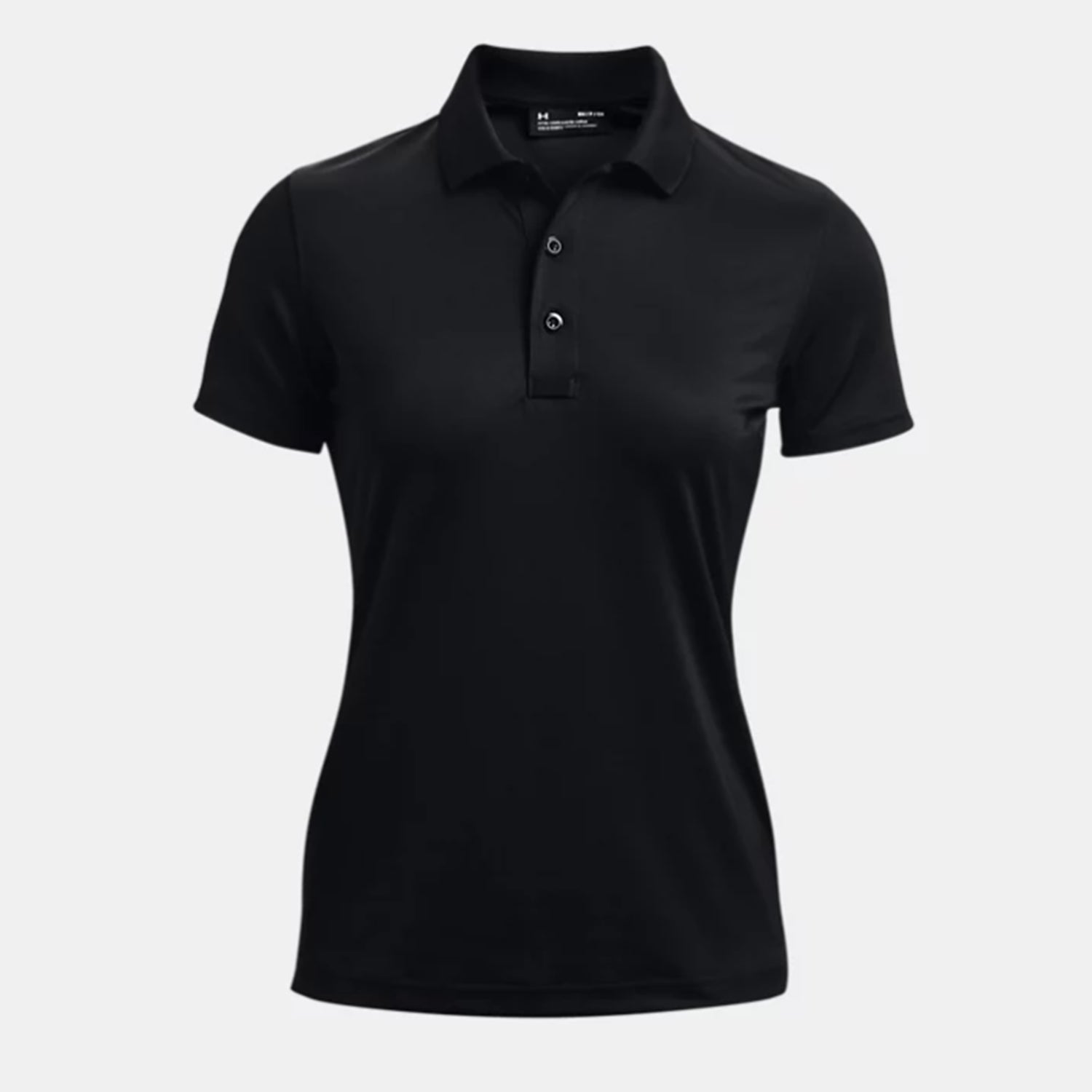 Women's Black Under Armour Polo